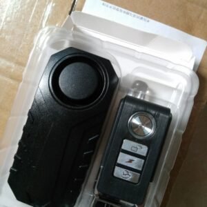 Elecpow Anti‑Theft Bike Alarm (113dB) – Remote Control Vibration Sensor, 7‑Level Sensitivity, IP55 Waterproof for Bicycle & Motorcycle