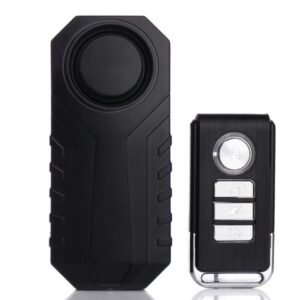 Elecpow Anti‑Theft Bike Alarm (113dB) – Remote Control Vibration Sensor, 7‑Level Sensitivity, IP55 Waterproof for Bicycle & Motorcycle