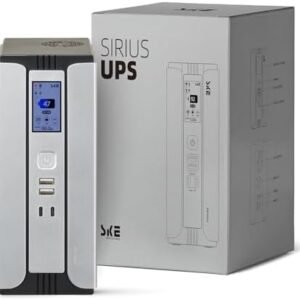 SKE Mini UPS for Router 30000mAh Battery Backup; Surge Protector and Uninterruptible Power Supply - 9V/12V