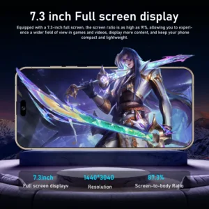 i16 Promax Pro 4G/5G Dual SIM Smartphone with 8000mAh Battery