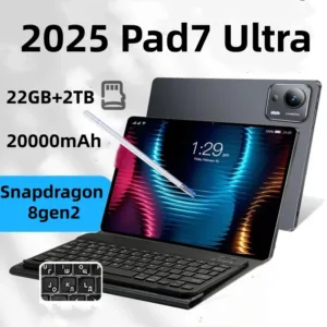 Pad 7 Ultra 11" Android 15 Tablet | 22GB RAM, 2TB Storage, 20000mAh, 5G Dual SIM