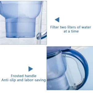 2.5L Water Purifier Kettle Capacity Water Filter Four-layer Filter Water Pitcher Purifier Office Household Universal Type - AliExpress 6