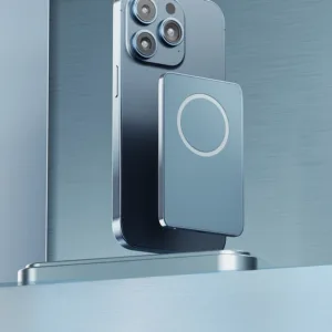 Magnetic 10000mAh Wireless Power Bank – PD20W Slim Metal MagSafe Portable Battery